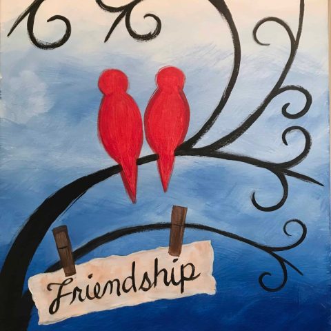 a close up of a logo