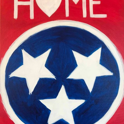 a close up of a sign