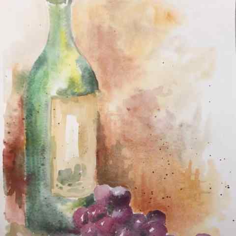 a close up of a bottle