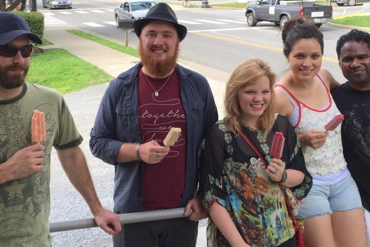 Hannah Price et al. posing for the camera