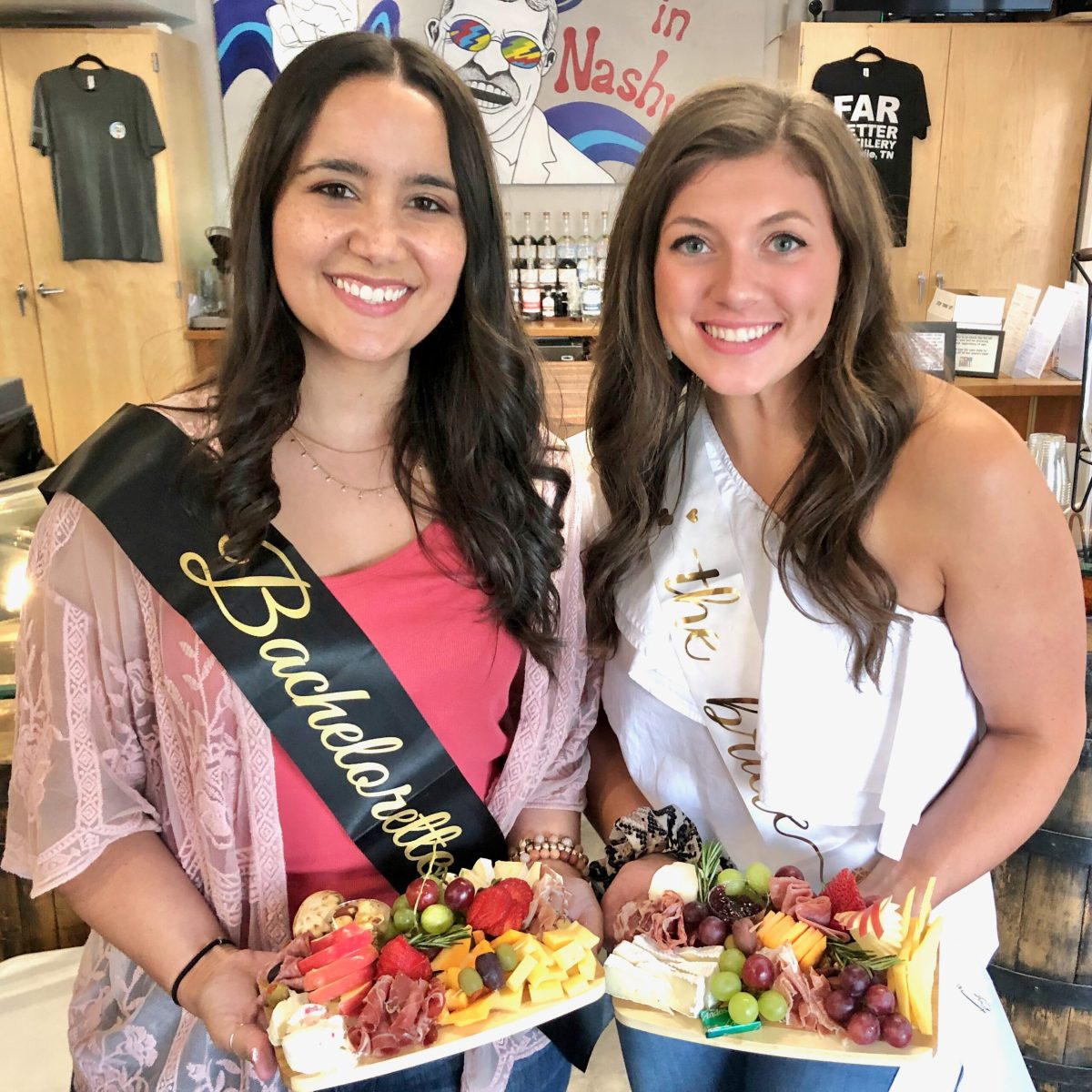 a couple of people posing for the camera